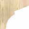 Ekena Millwork Monterey Rough Sawn Corbel, Douglas Fir, 6"W x 10"D x 10"H COR06X10X10MON00RDF - alternate 3